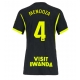Atletico Madrid Rodrigo Mendoza #4 Replike Gostujuci Dres za Ženska 2026-27 Kratak Rukav